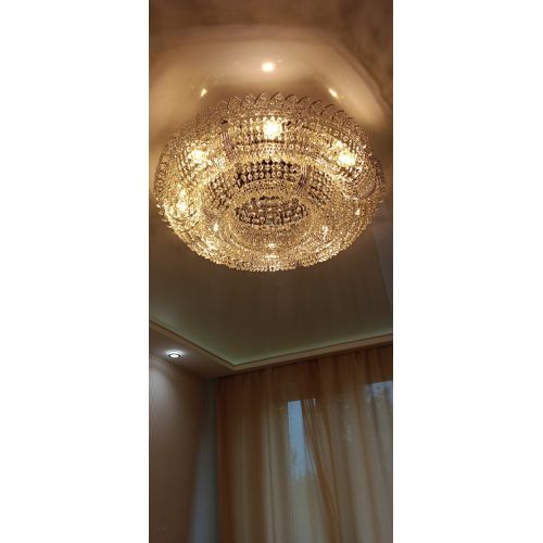 Люстра Двойное Кольцо Классика в Химках Гусь Хрустальный