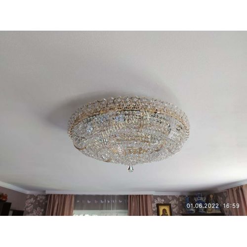 Люстра Двойное Кольцо Классика в Химках Гусь Хрустальный