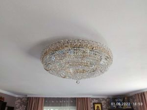 Люстра Двойное Кольцо Классика в Химках отзыв и фото покупателя