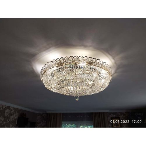 Люстра Двойное Кольцо Классика в Химках Гусь Хрустальный