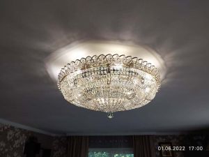 Люстра Двойное Кольцо Классика в Химках отзыв и фото покупателя