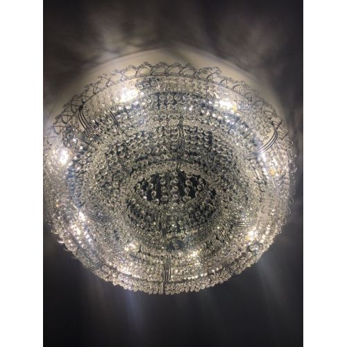 Люстра Двойное Кольцо Классика в Химках Гусь Хрустальный