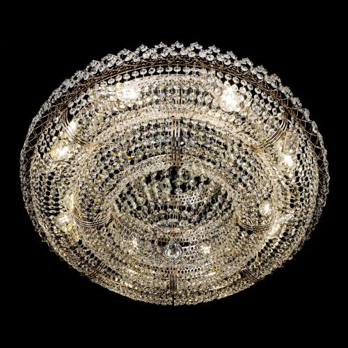 Люстра Двойное Кольцо Классика в Химках Гусь Хрустальный