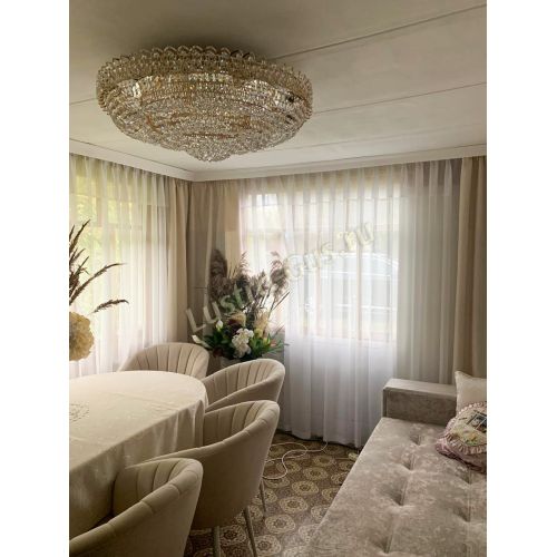 Люстра Двойное Кольцо Классика в Химках Гусь Хрустальный