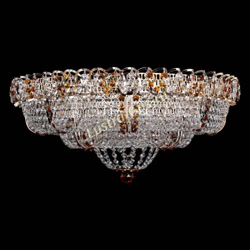 Люстра Двойное Кольцо Классика №6 чайная в Химках Гусь Хрустальный