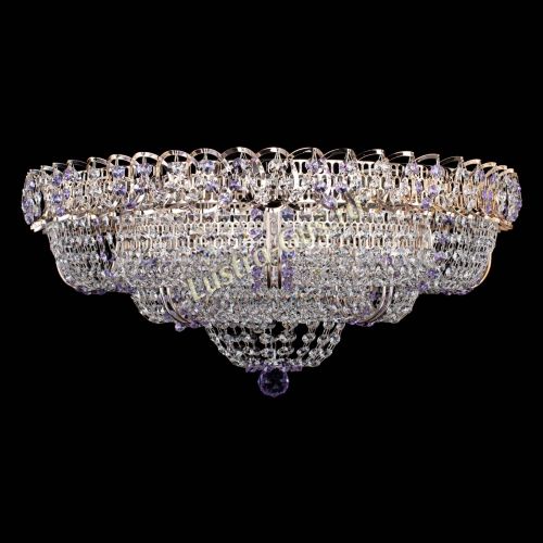 Люстра Двойное Кольцо Классика №6 фиолетовая в Химках Люстра Двойное Кольцо Классика №6 фиолетовая в Химках