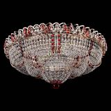 Люстра Двойное Кольцо Классика №6 красная в Химках