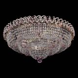 Люстра Двойное Кольцо Классика №6 розовая в Химках