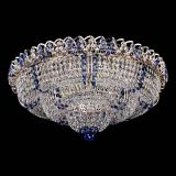 Люстра Двойное Кольцо Классика №6 синяя в Химках Люстра Двойное Кольцо Классика №6 синяя в Химках