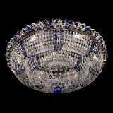 Люстра Двойное Кольцо Классика №6 синяя в Химках Люстра Двойное Кольцо Классика №6 синяя в Химках