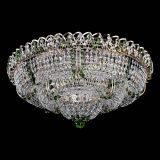 Люстра Двойное Кольцо Классика №6 зеленая в Химках Люстра Двойное Кольцо Классика №6 зеленая в Химках