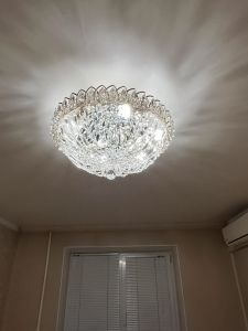Люстра Двойной Купол в Химках отзыв и фото покупателя