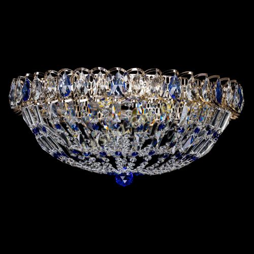 Люстра Двойной Купол синий в Химках Люстра Двойной Купол синий в Химках