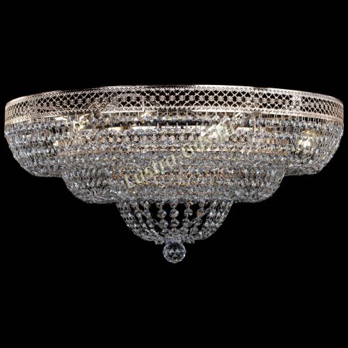 Люстра Двойное Кольцо Венеция оптикон в Химках Гусь Хрустальный