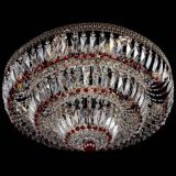 Люстра Двойное Кольцо Венеция красная в Химках