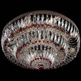 Люстра Двойное Кольцо Венеция красная в Химках