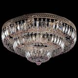 Люстра Двойное Кольцо Венеция розовая в Химках