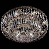 Люстра Двойное Кольцо Венеция розовая в Химках