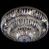 Люстра Двойное Кольцо Венеция синяя в Химках Люстра Двойное Кольцо Венеция синяя в Химках