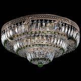 Люстра Двойное Кольцо Венеция зеленая в Химках