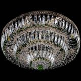 Люстра Двойное Кольцо Венеция зеленая в Химках