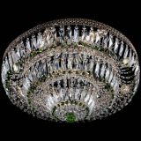 Люстра Двойное Кольцо Венеция зеленая в Химках