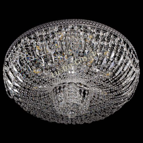 Люстра Эдна №8 (с плотным прилеганием к потолку) в Химках Гусь Хрустальный