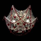 Люстра Элина №2 красная в Химках