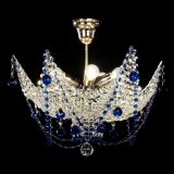 Люстра Элина №2 синяя в Химках
