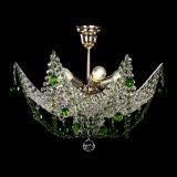 Люстра Элина №2 зеленая в Химках