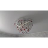 Люстра Есения красная в Химках