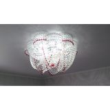 Люстра Есения красная в Химках