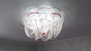 Люстра Хрустальная Волна в Химках отзыв и фото покупателя