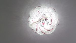 Люстра Хрустальная Волна в Химках отзыв и фото покупателя