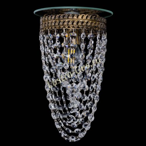 Люстра Флоренция №1 Водоворот под бронзу в Химках Гусь Хрустальный