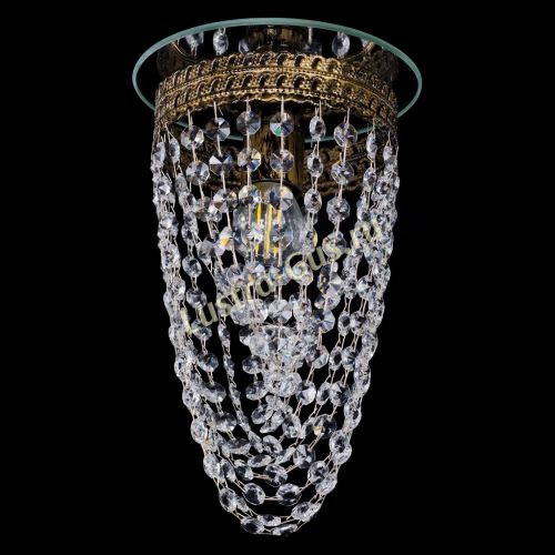 Люстра Флоренция №1 Водоворот под бронзу в Химках Гусь Хрустальный