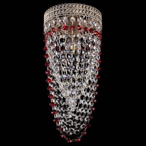 Люстра Флоренция №1 Водоворот красная в Химках Гусь Хрустальный