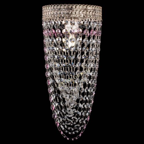 Люстра Флоренция №1 Водоворот розовая в Химках Гусь Хрустальный