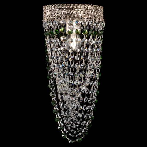 Люстра Флоренция №1 Водоворот зеленая в Химках Гусь Хрустальный