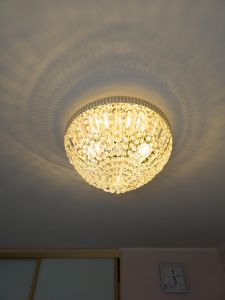 Люстра Флоренция №3 купол в Химках отзыв и фото покупателя