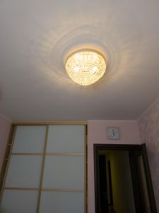 Люстра Флоренция №3 купол в Химках отзыв и фото покупателя