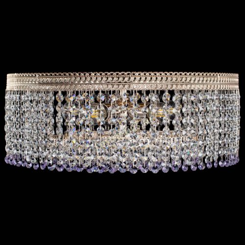 Люстра Флоренция капель оптикон фиолетовая в Химках Гусь Хрустальный