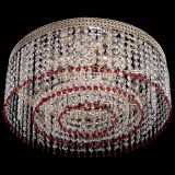 Люстра Флоренция капель оптикон красная в Химках