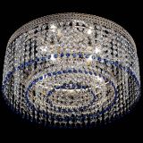 Люстра Флоренция капель оптикон синяя в Химках
