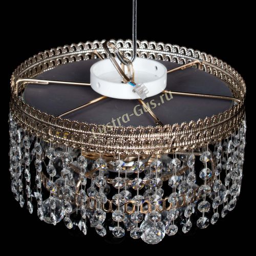 Люстра Флоренция шар №2 черная в Химках Гусь Хрустальный