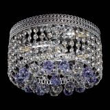 Люстра Флоренция шар №2 фиолетовая в Химках