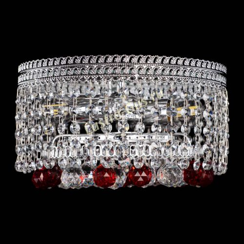 Люстра Флоренция шар №2 красная в Химках Люстра Флоренция шар №2 красная в Химках