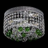 Люстра Флоренция шар №2 зеленая в Химках