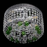 Люстра Флоренция шар №2 зеленая в Химках