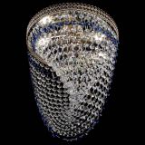 Люстра Флоренция Водоворот синяя в Химках